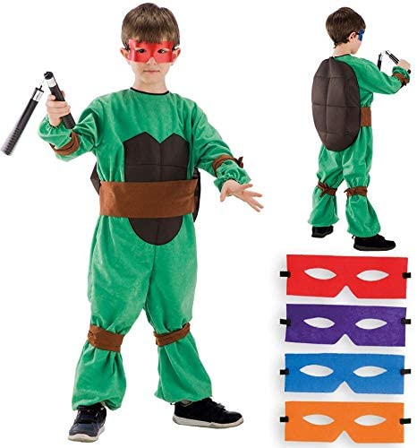 Costume Tartaruga Ninja- 6/7 anni – Hobby Toys Milano